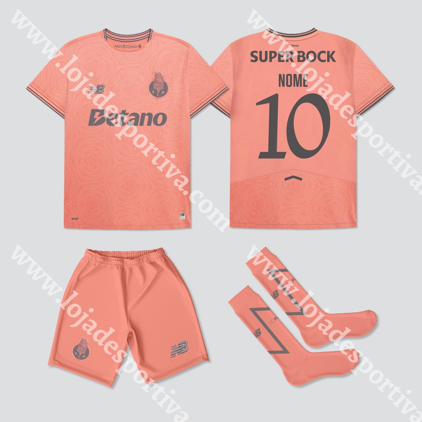 NOVO KIT CRIANÇA ALTERNATIVO FC PORTO 25/26