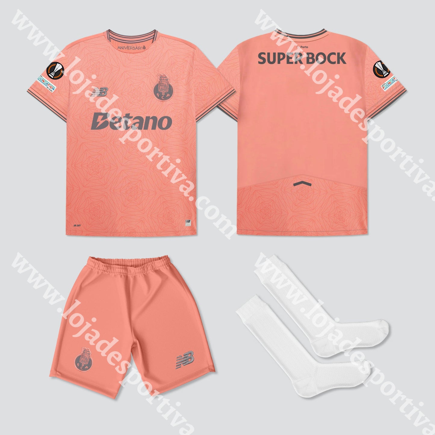 NOVO KIT CRIANÇA ALTERNATIVO FC PORTO 25/26