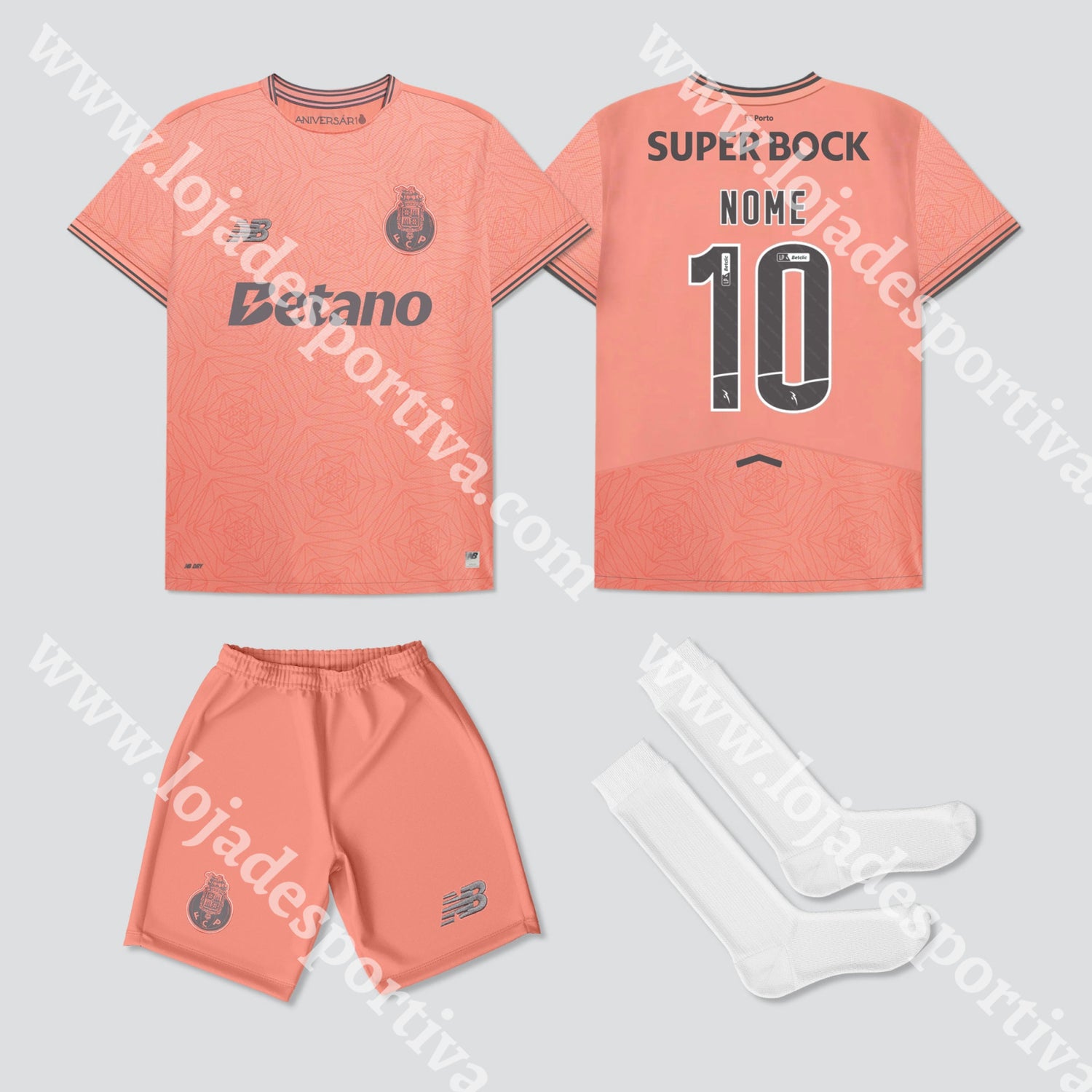 NOVO KIT CRIANÇA ALTERNATIVO FC PORTO 25/26