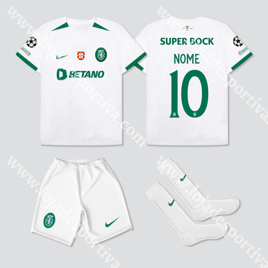 KIT CRIANÇA ALTERNATIVO SPORTING CP 24/25