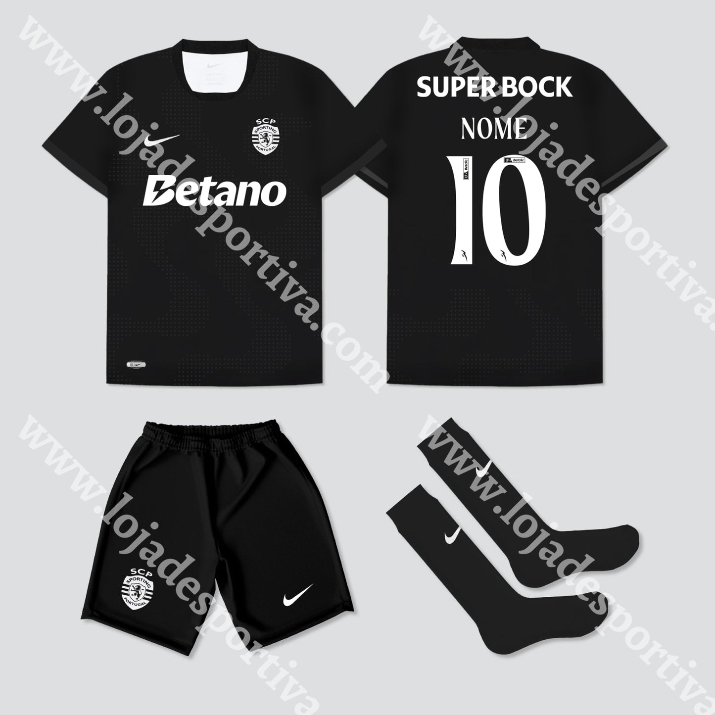 NOVO KIT CRIANÇA AWAY SPORTING CP 25/26