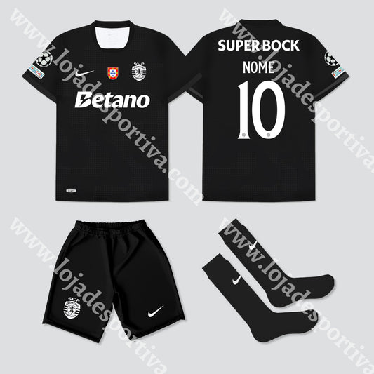 NOVO KIT CRIANÇA AWAY SPORTING CP 25/26